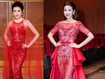 Hoa hậu Mỹ Linh, á hậu Huyền My đẹp cạn lời trong những chiếc đầm bá chủ thảm đỏ