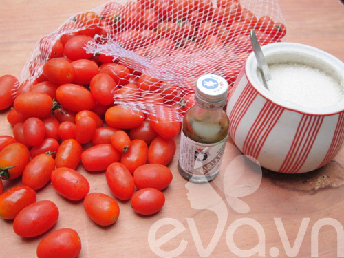 Hướng dẫn cách làm mứt cà chua bi không cần vôi dẻo thơm chuẩn vị