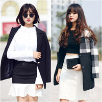 Eva đẹp: Đen - trắng không hề nhàm chán!