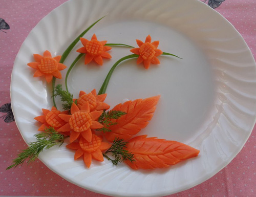 Cach tia hoa ca rot : Bí quyết cách tỉa hoa cà rốt độc đáo