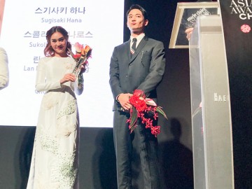 Ninh Dương Lan Ngọc bất ngờ đoạt giải Gương mặt châu Á tại LHP Busan