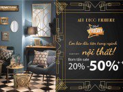 Bùng nổ khuyến mãi trong Black Friday tại nội thất HOME'FURNI Bùng nổ khuyến mãi trong Black Friday tại nội thất HOME'FURNI