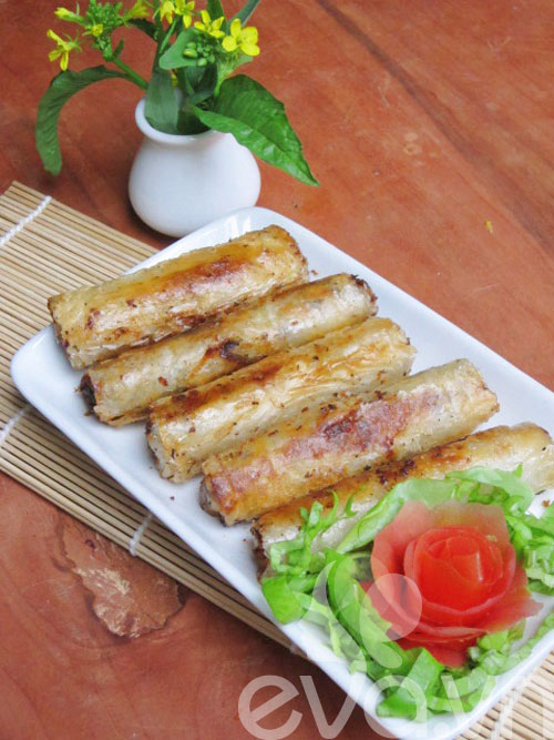 Cuối tuần làm nem rán nhân tôm thịt