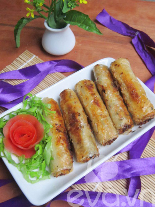 Cuối tuần làm nem rán nhân tôm thịt