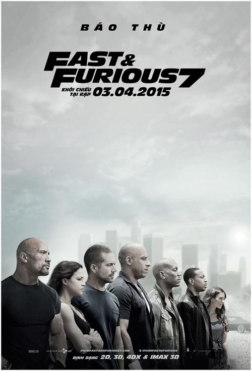 Mãn nhãn hơn với Fast & Furious 7 phiên bản IMAX 3D tại ...