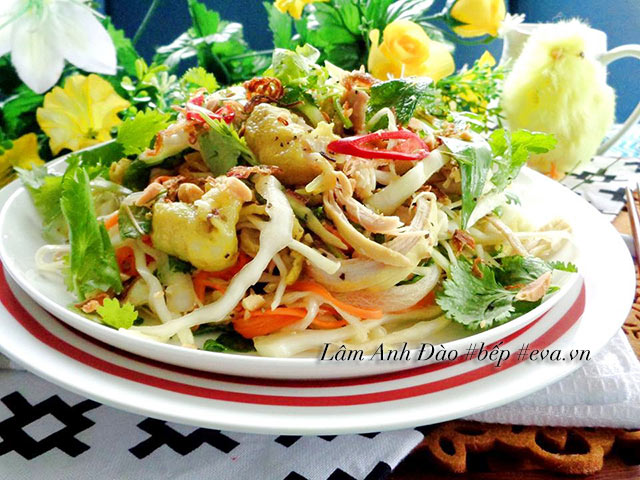 Gà xé phay thơm và ngon, kháng ngán ngày Tết