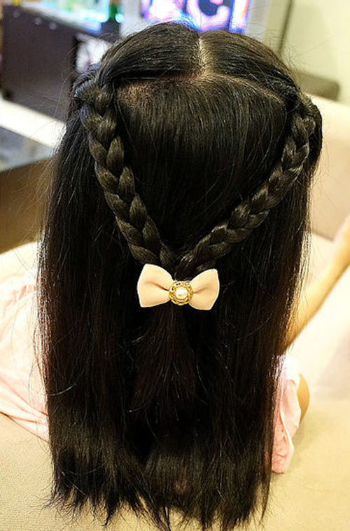 14 kiểu tết tóc cho bé gái đi học xinh đẹp như thiên thần