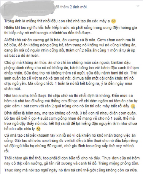 Anh chủ đẹp trai khóc mếu trước chú chó cưng amp;#34;sang chảnh nhất hành tinhamp;#34; - 1