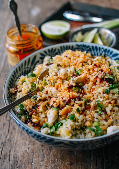 Com Rang Rice Dish Cơm rang cua lạ miệng mà ngon