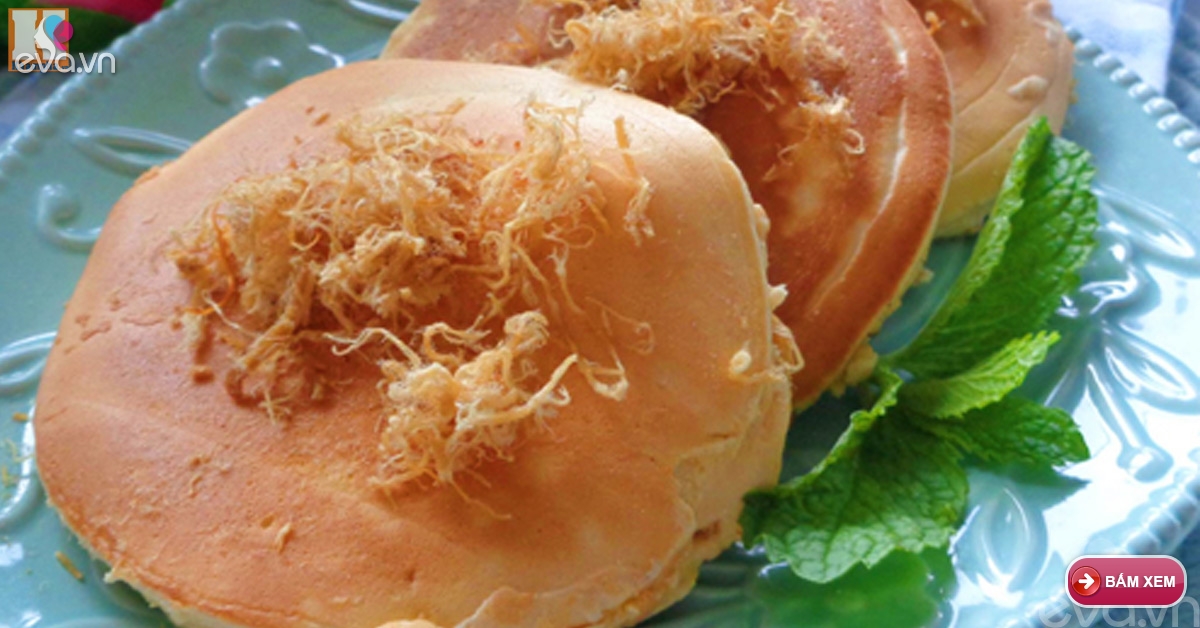 Làm bánh bông lan trứng muối bằng chảo chẳng cần lò nướng
