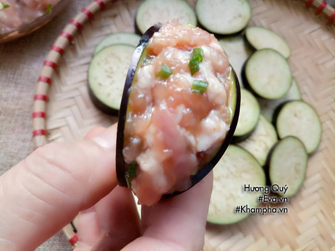 Trổ tài thực hiện cà tím nhồi thịt bức, số ngon đem cơm trắng vèo vèo - 5