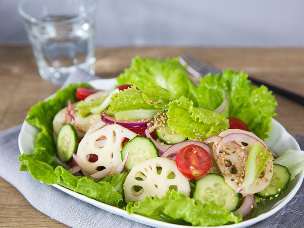 10 phut la xong salad cu sen thanh mat - 6