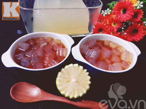 Rau câu rong biển mát lạnh ngày nắng