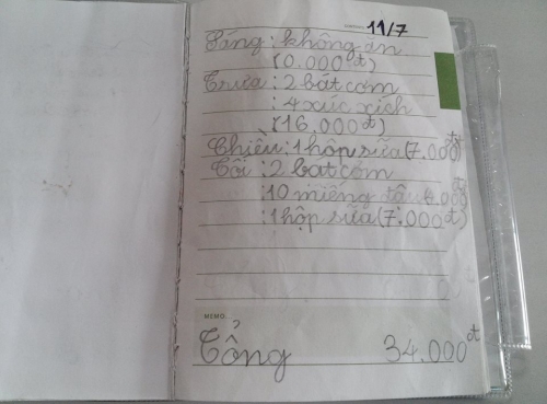 Phát cuồng với nhật ký ăn uống siêu tiết kiệm của cậu bé 8 tuổi