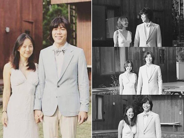 Hãy nhấp vào ảnh cưới của Lee Hyori để ngắm nhìn một cặp đôi tuyệt đẹp và hạnh phúc nhất! Bức ảnh này không chỉ đưa bạn đến không gian lãng mạn, tình cảm mà còn chứng kiến sự tỉ mỉ trong việc chuẩn bị mọi chi tiết của lễ cưới của họ. Lee Hyori và Lee Sang Soon thật sự là một hình mẫu cho tình yêu lâu dài và tinh thần cùng nhau phấn đấu.