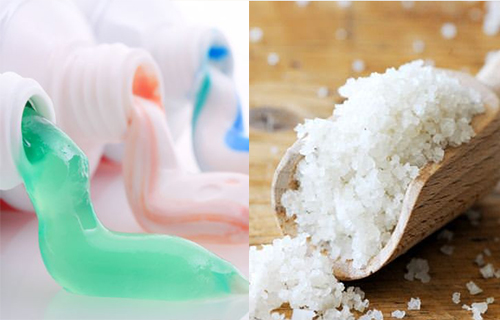 Trị mụn đầu đen bằng muối và kem đánh răng hiệu quả, an toàn