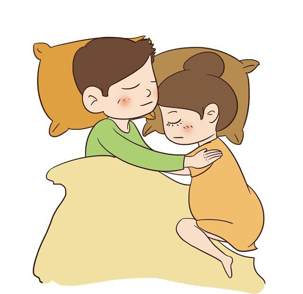 Tư thế ôm nhau ngủ: Cùng nhau ôm nhau ngủ là một trong những thói quen tốt cho sức khỏe và tình cảm. Hình ảnh này sẽ khiến bạn nhớ đến những khoảnh khắc ngọt ngào bên người thân yêu của mình.