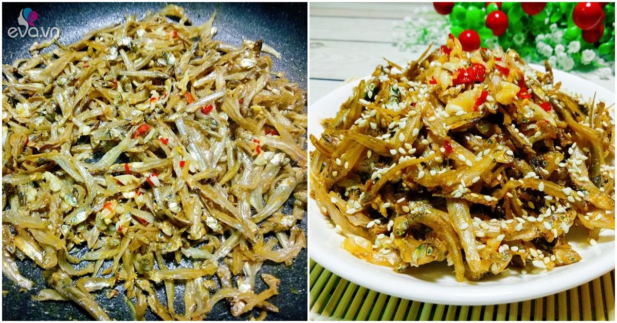 Cách làm món cá cơm khô rim tỏi ớt thơm ngon tốn cơm vô cùng