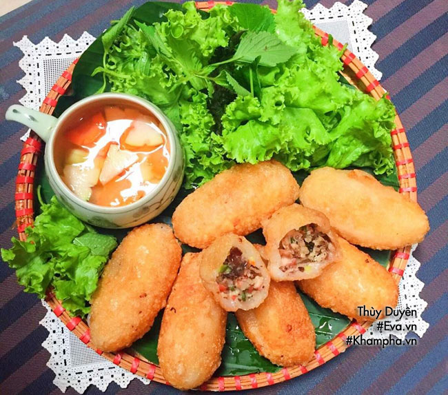 Cách làm bánh rán mặn đơn giản đúng chuẩn mềm trong giòn ngoài - Bếp Eva