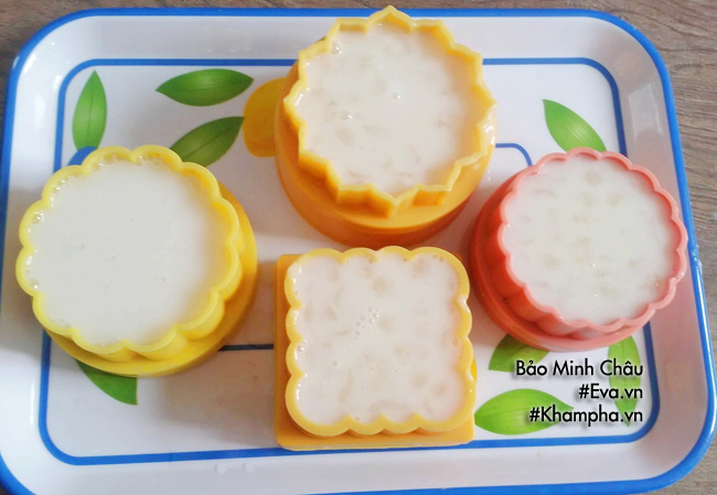 Cách làm bánh Trung thu rau câu vị nhãn thơm mát