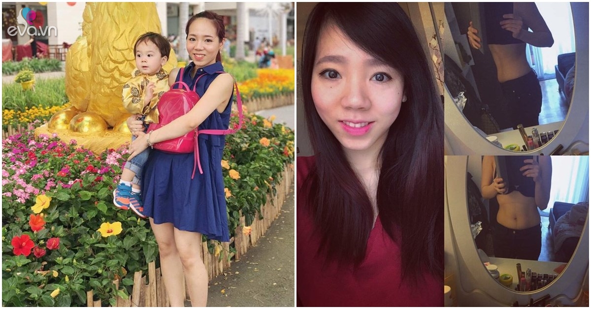 Mẹ Việt ở Áo mách cách giảm vòng eo sau sinh, 1 tháng áp dụng về ngay 58cm