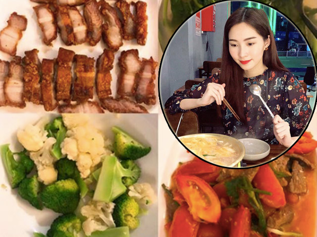 Sắp lấy chồng, Hoa hậu Thu Thảo bỗng liên tục khoe mâm cơm tự nấu