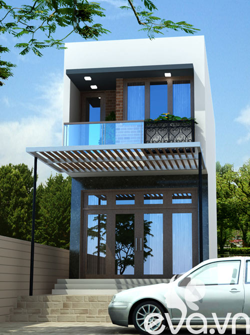 Tư vấn xây nhà đẹp 45m2 ở phố huyện - 4