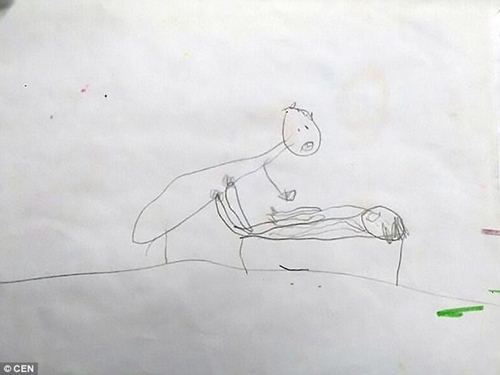 Bí mật ẩn giấu trong bức tranh của bé gái 5 tuổi khiến các phụ huynh sững sờ