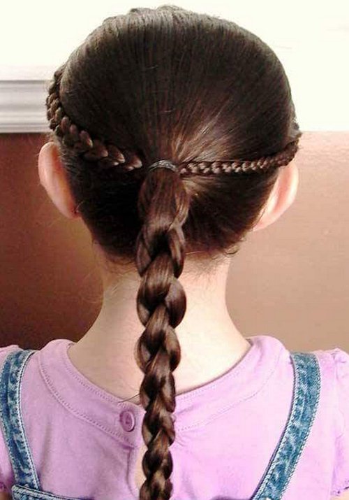 11 kiểu tóc đẹp chưa mất 5 phút mẹ bận mấy vẫn kịp tết cho con đi học