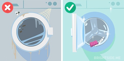 Nếu còn mắc những sai lầm này khi dùng máy giặt quần áo sẽ không sạch mà máy lại nhanh hỏng