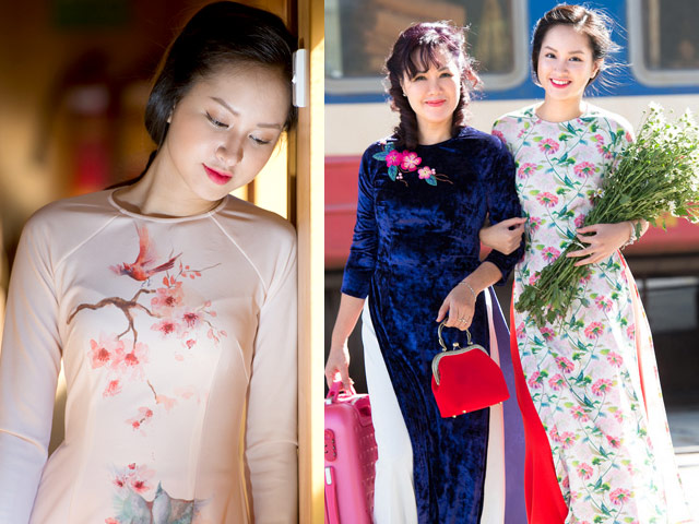 Áo dài: Những mẫu áo ngày Tết có sức mạnh diệu kỳ khiến mẹ và con gái trẻ như hai chị em Áo Dài: Những Mẫu Áo Ngày Tết Có Sức Mạnh Diệu Kỳ Khiến Mẹ Và Con Gái Trẻ Như Hai Chị Em