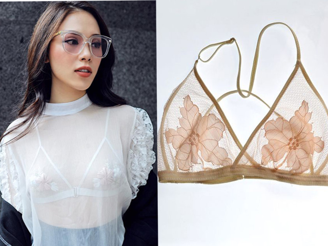 Mặc áo lót trong suốt ra phố có điên rồ không?