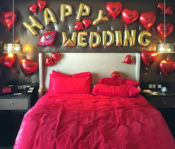 Ý tưởng trang trí phòng cưới lãng mạn siêu tiết kiệm