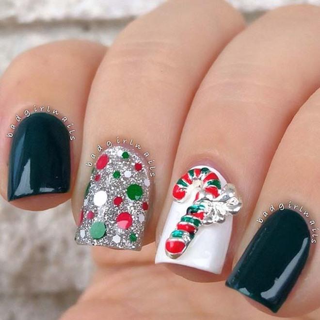 50 Mẫu nail Noel đẹp đơn giản mùa Giáng Sinh cho nàng  Đẹp365