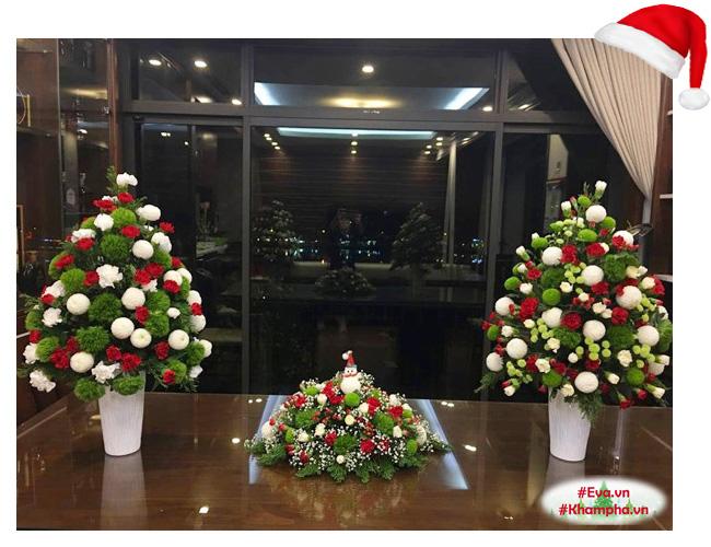 Mê mẩn những bình hoa Giáng sinh rực rỡ của các chị em Việt - 1
